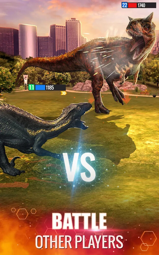 Jurassic World Alive MOD APK 3.1.38 (Unlimited Energy)